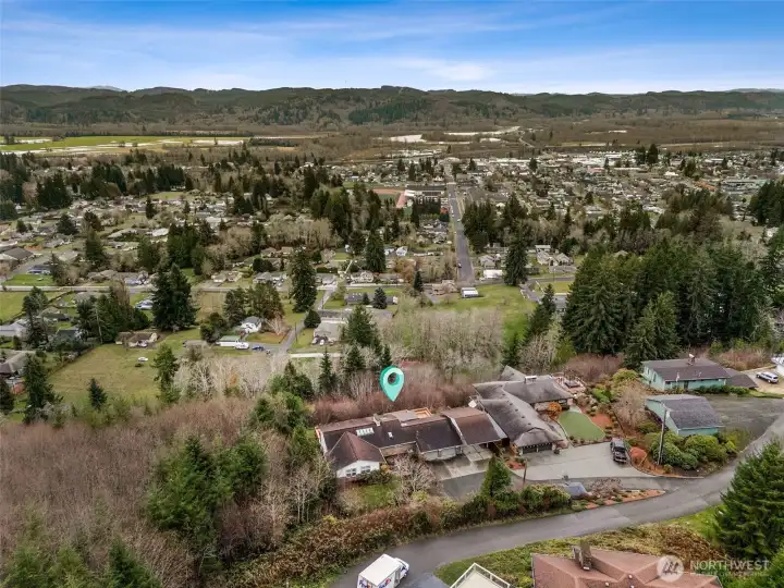 View of downtown Montesano