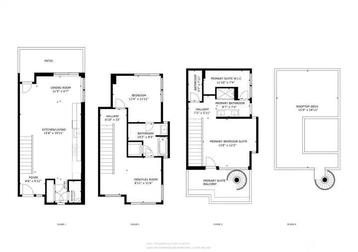 Floor plans to plan your move in.