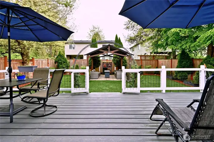 Fully reimagined backyard built for enjoyment
