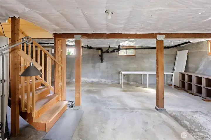 Unifnished basement