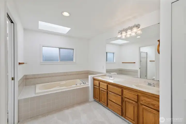Primary bath.