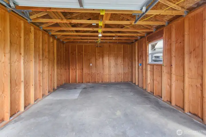 Fresh and very dry garage interior. Fresh and very dry garage interior.