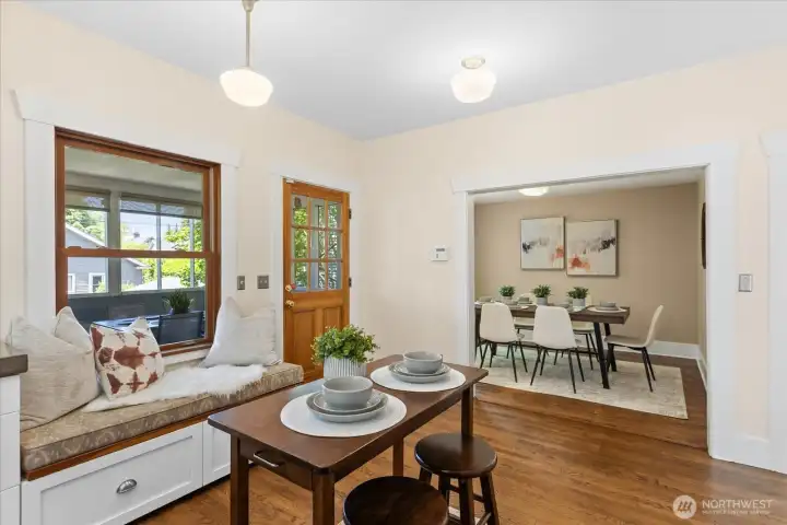 Dinning room off kitchen