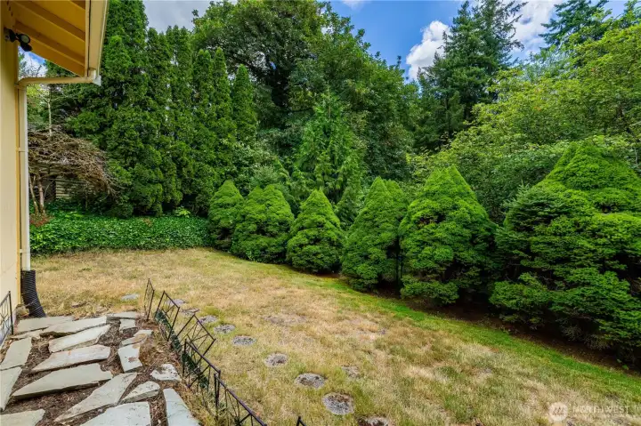 Add a garden! Flower beds! Rock bed! Add a garden! Flower beds! Rock bed!