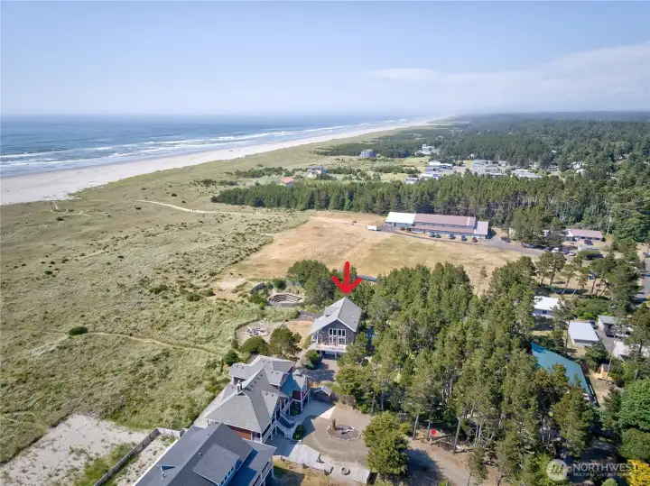 Sandy beaches for miles