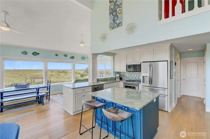High end appointed kitchen