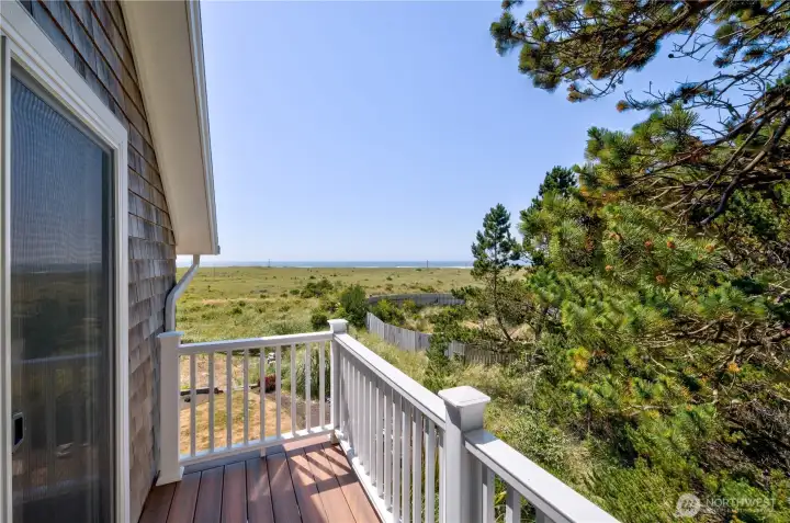 Private deck off the primary suite