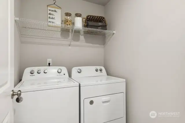 washer/dryer not included.