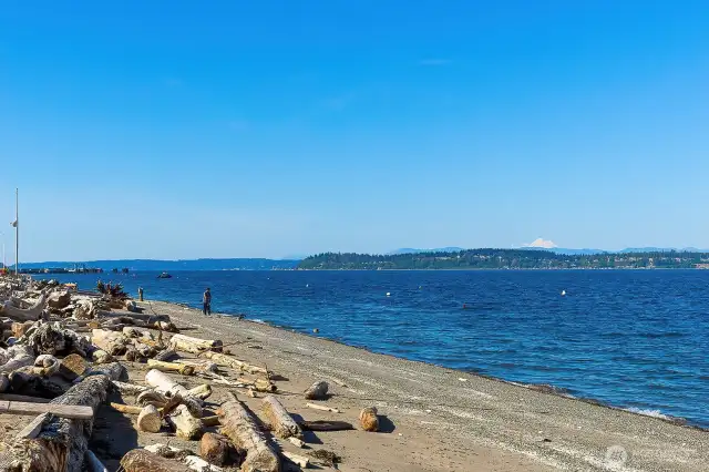Walk along the beach in the morning and evening.