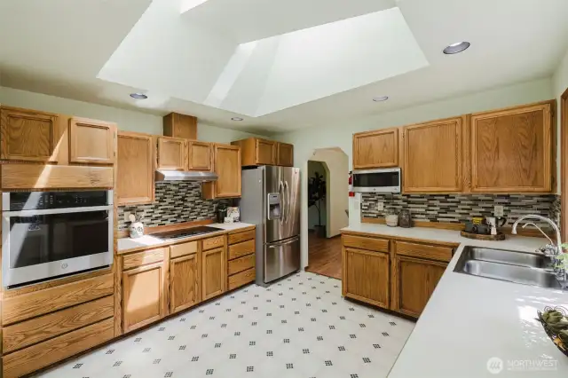 Huge Kitchen with updated appliances