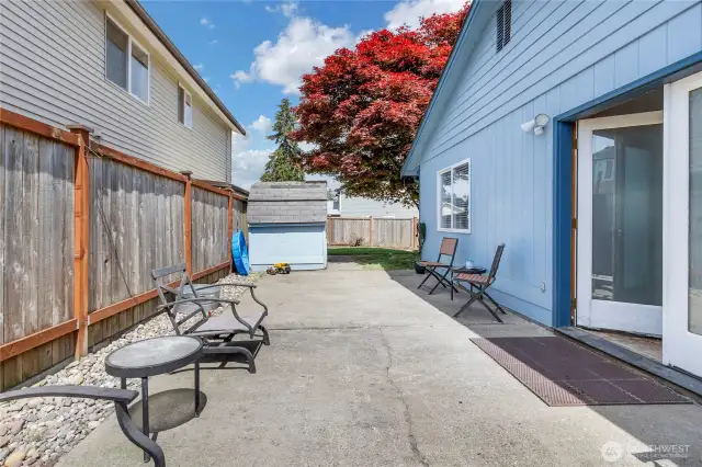 Rear Patio