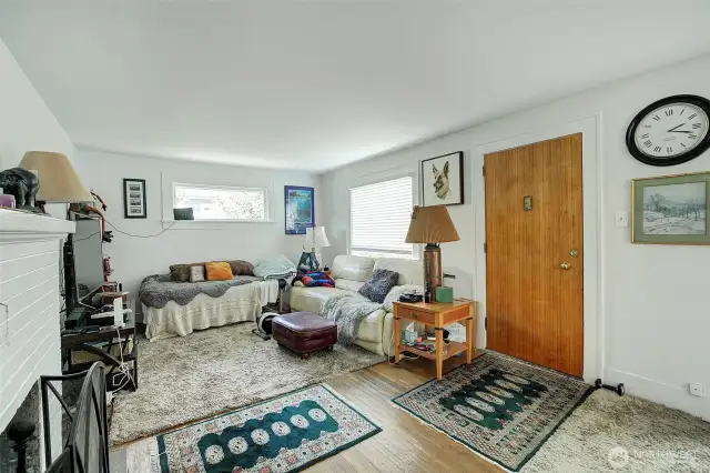 Entry into the living room.