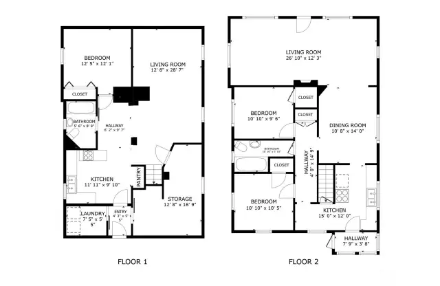 Floor plans.