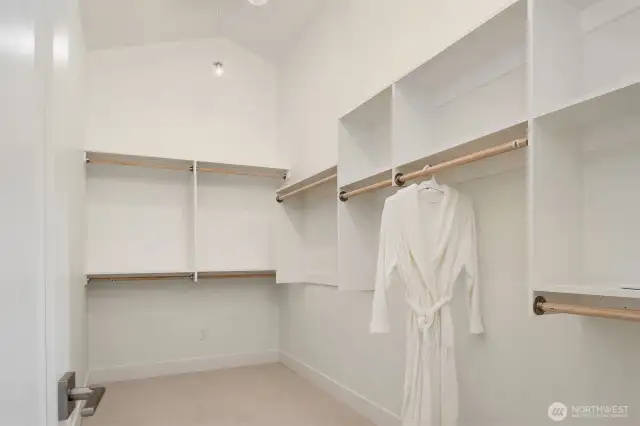 Primary closet