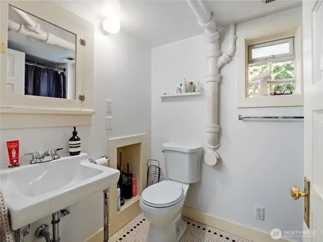 Downstairs bath