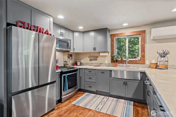 Stainless steel appliances