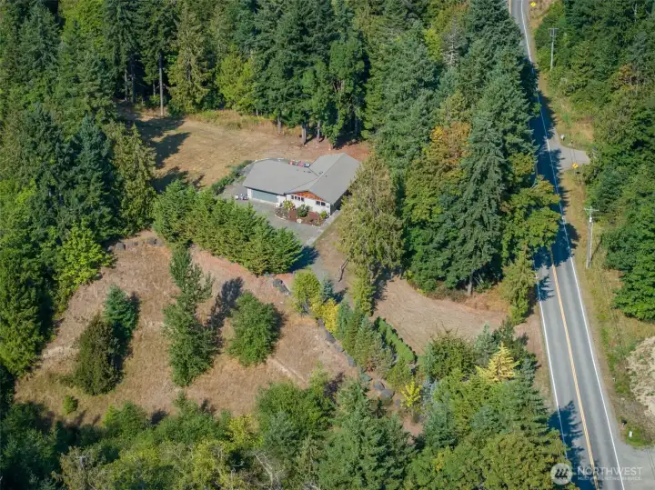 2.68 acres with approximately 1.5 usable
