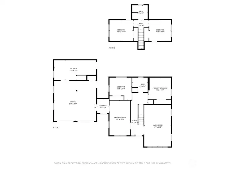 Combination floor plan