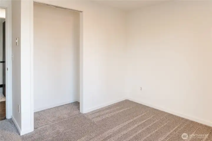 First bedroom closet