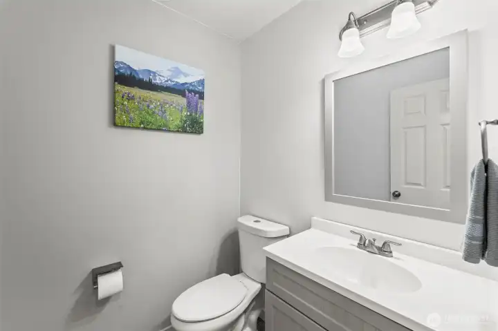 Refreshed powder bath