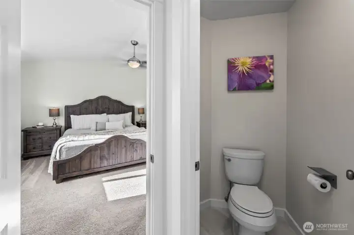 Separate water closet