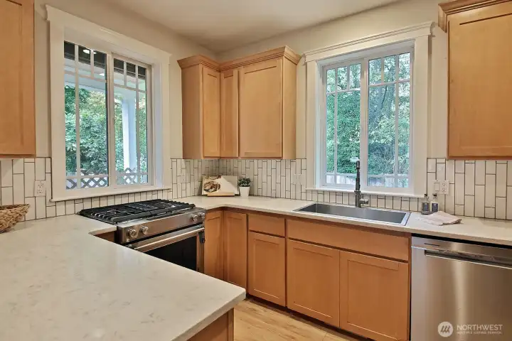 Updated stainless steal appliances