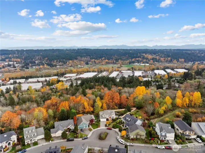 Overlooking the Woodinville valley