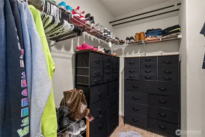 Primary walk in Closet