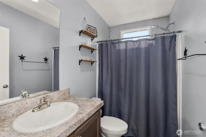 Main Bath with full shower