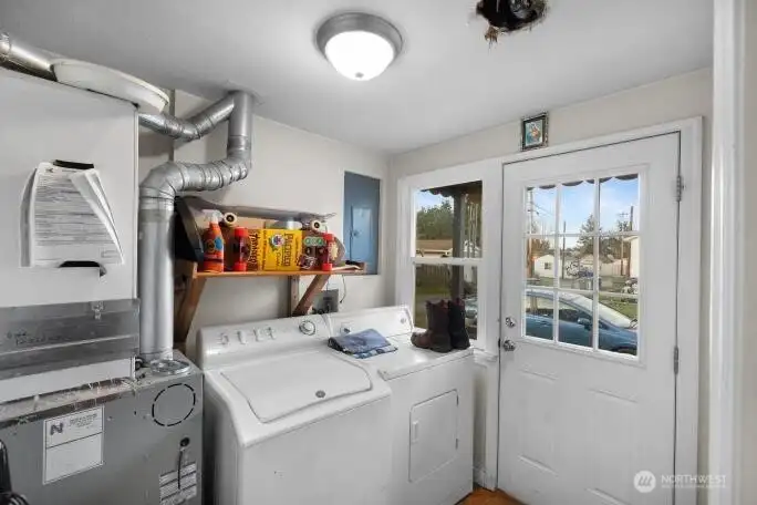 laundry leading to back door