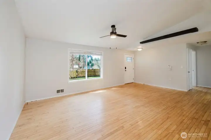 living room/front door