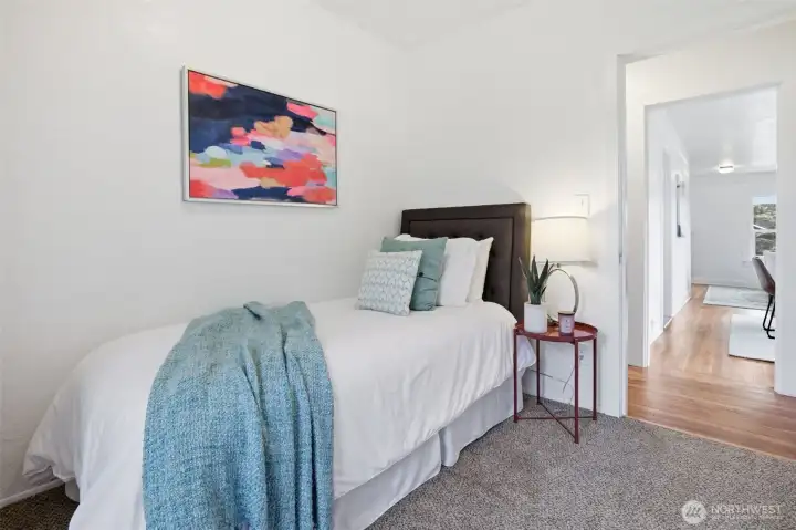 3rd bedroom or home office. 3rd bedroom or home office.