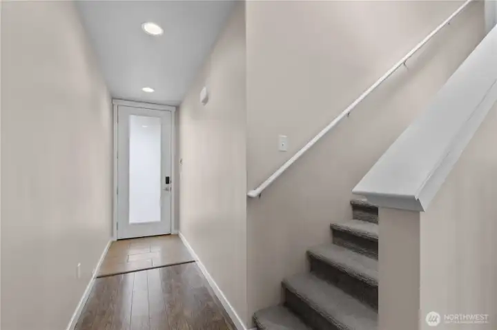 Comfortable entry space