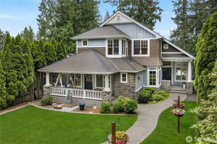 Front entry to home
