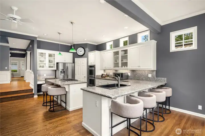 Large Kitchen for entertaining