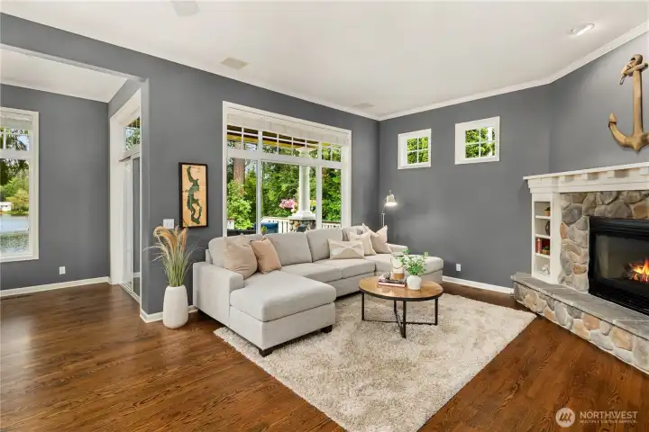 Large gathering space and great room