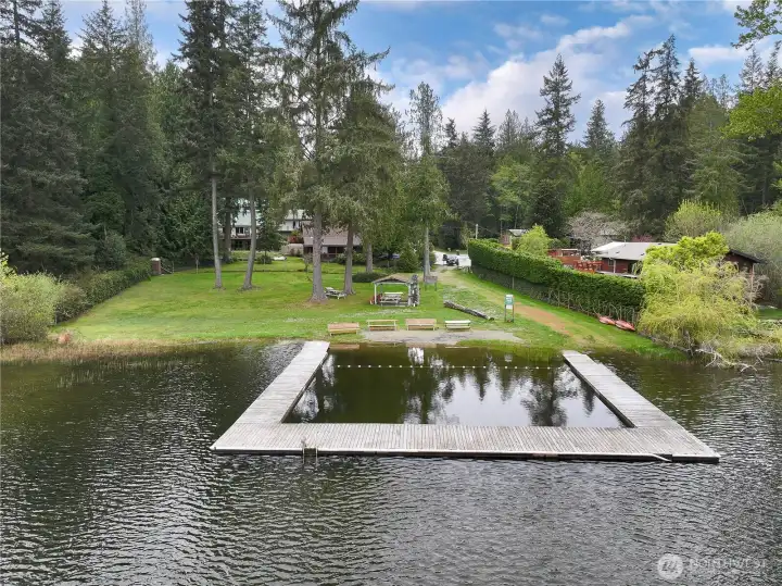 Deer Lake community park, members only.