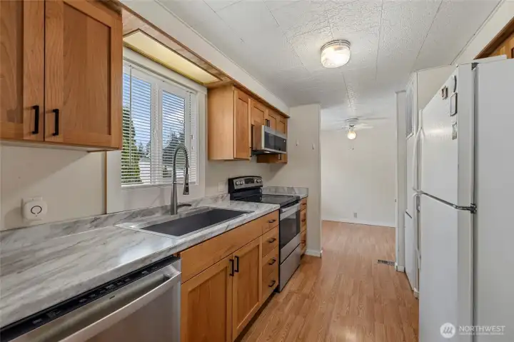 Beautiful updated kitchen