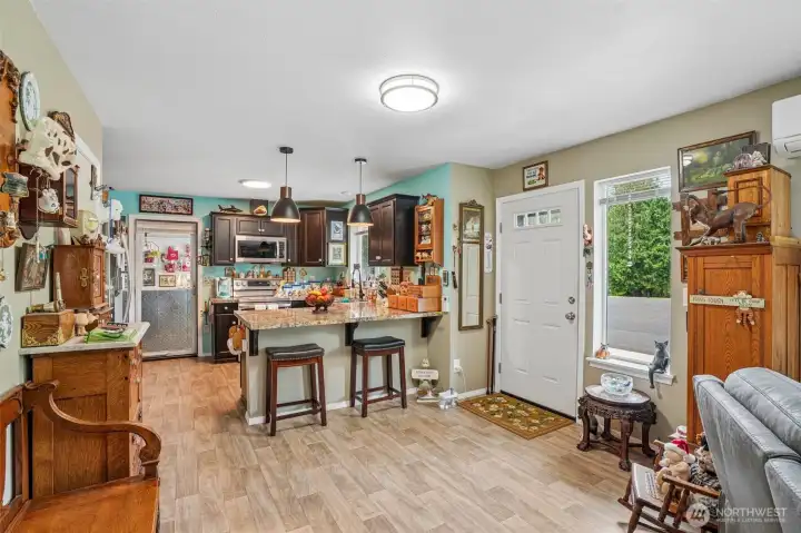 Kitchen peninsula