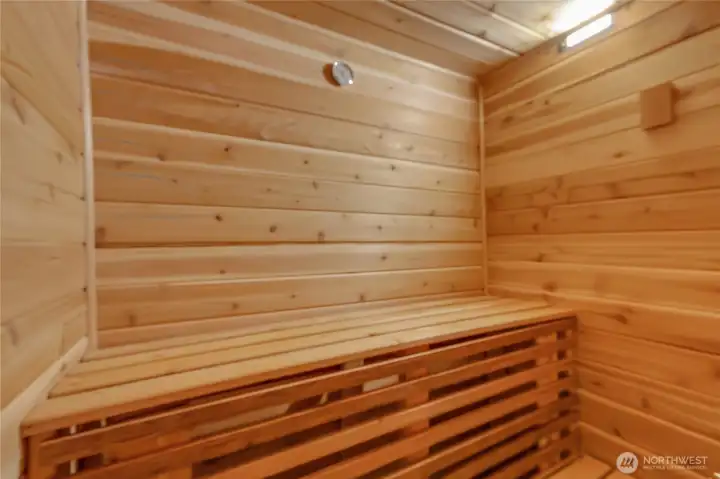 Never be cold again with this sauna right in your basement!