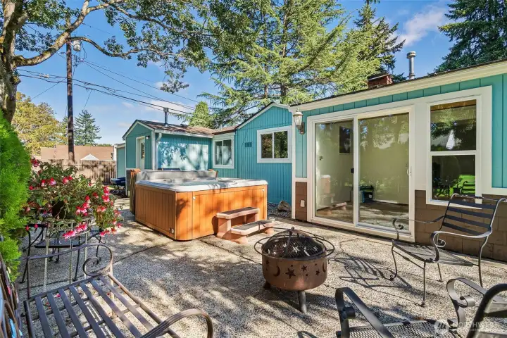 Back patio