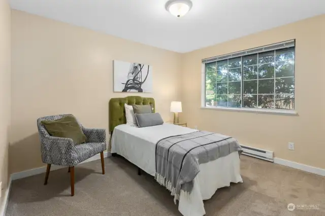 All 3 bedrooms are generous in size! & baseboards replaced in 2020. This room offers ample space, natural light and thoughtful design to provide comfort and flexibility for any purpose.