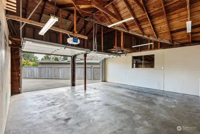 2-Car Garage on Left Side of House