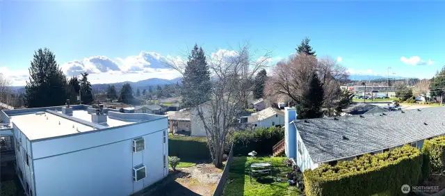 View from deck