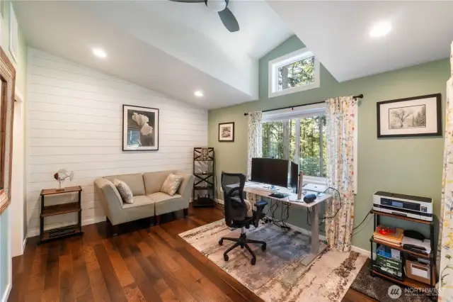 Currently being used as a home office, the second primary.