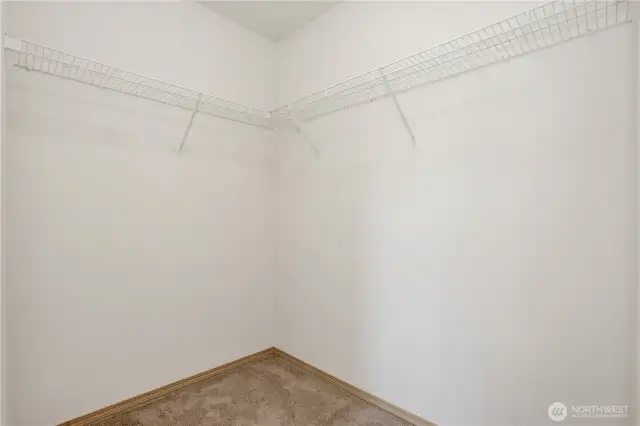 Primary Bedroom walk-in closet