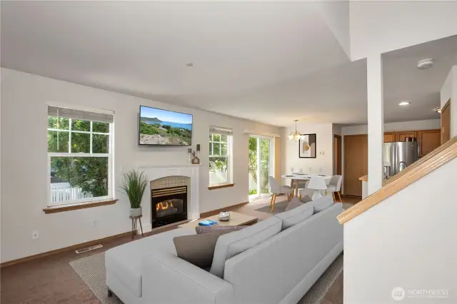 open concept living