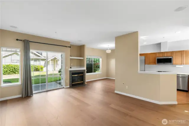 Open floor plan