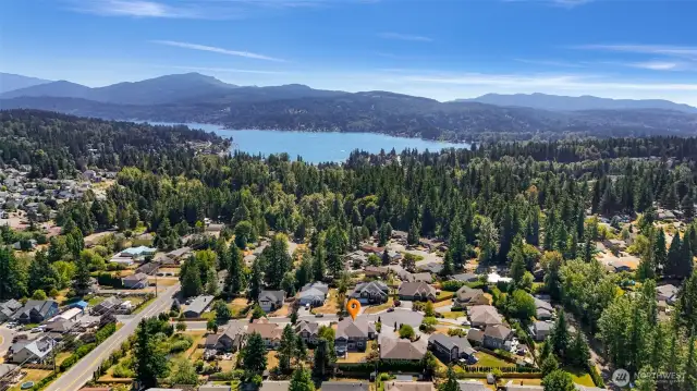 Just a short distance from Lake Whatcom