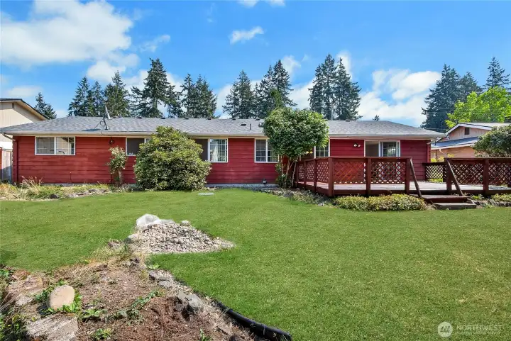 Backyard Facing The Home
